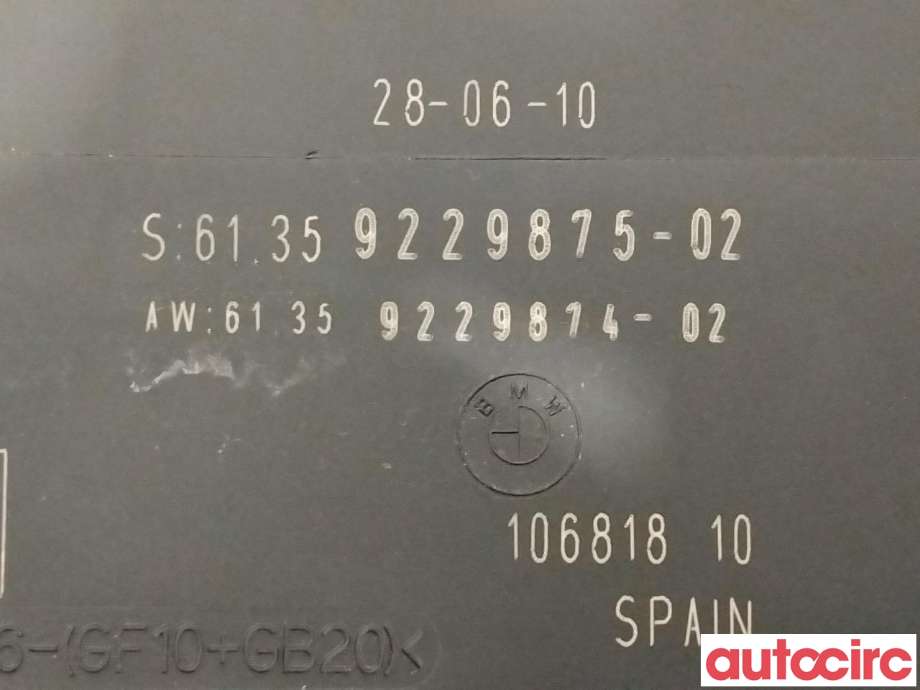 Styreenhet diverse til BMW 3-Serie 2005-2011 (E90/E91/E92/E93) (E90/E91/E92/E93) (BMW|61359364819||61359229875)