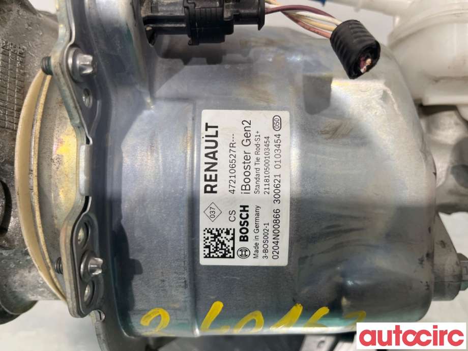 Bremsekraft-forsterker til Renault Zoe 2013-2019 (Fase 1)  (RENAULT|472106527R|0204N00866)