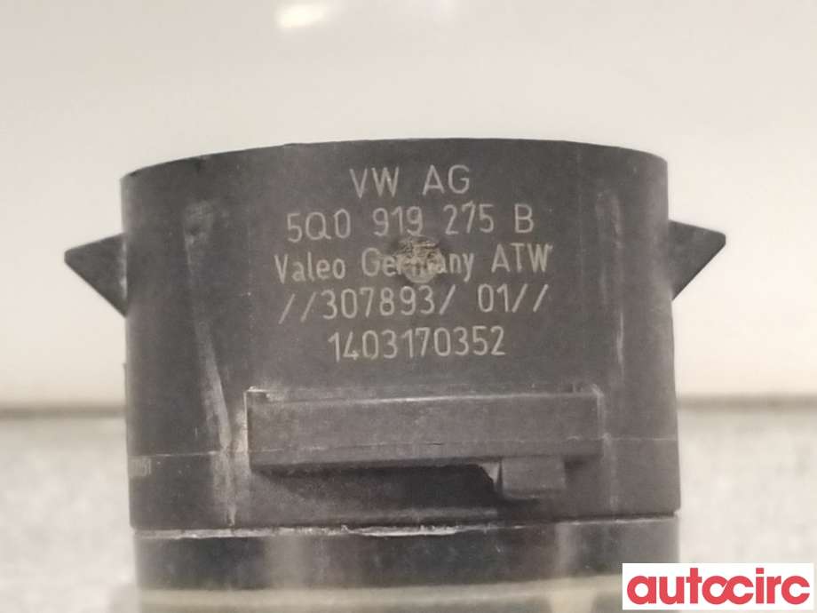 Parkeringssensor bak til VW e-Golf 2017-2020 (Fase 2) (VOLKSWAGEN|5Q0919275B|307893)