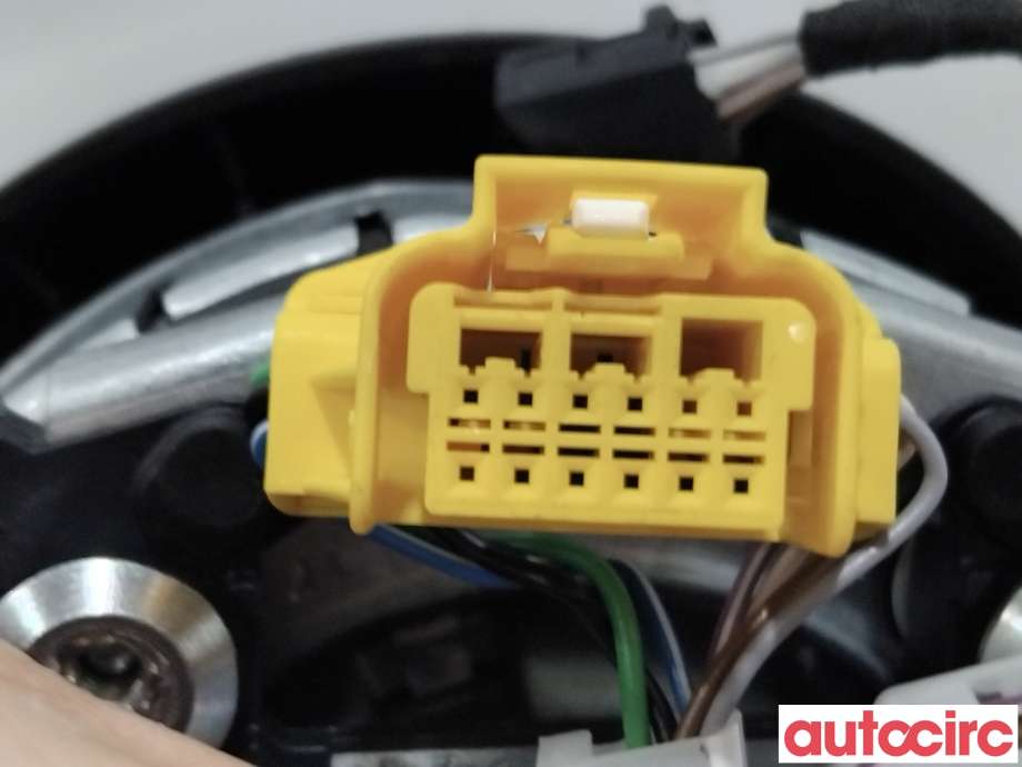 Airbag rattpute til VW e-Golf 2017-2020 (Fase 2) (VOLKSWAGEN|5G0880201AC|633182600)