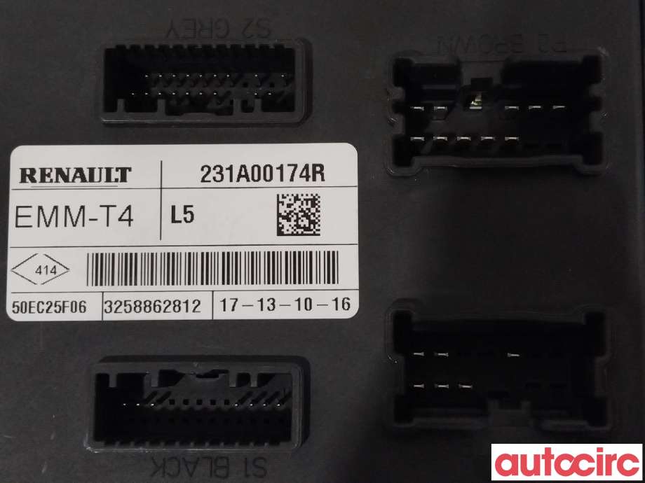 Styreenhet servo til Renault Captur 2013-2020 (Type I) (RENAULT|NO NR||231A00174R)