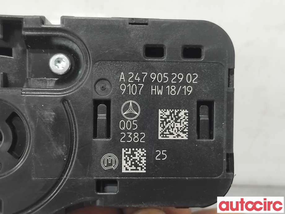 Bryter lys til Mercedes EQA 2021-->>  (MERCEDES|A2479052902|)