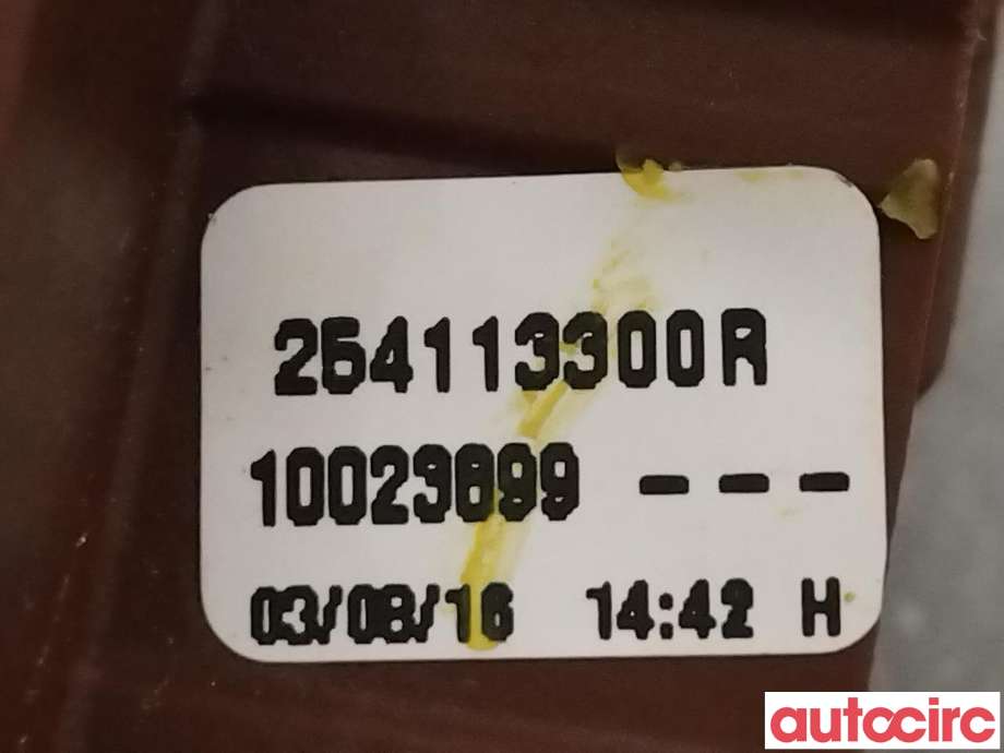 Bryter ruteheis til Renault Captur 2013-2020 (Type I)  (RENAULT|254113300R|)