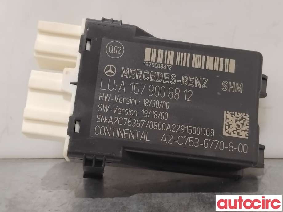 Styreenhet diverse til Mercedes EQA, 2021-->>  (MERCEDES|A1679008812)
