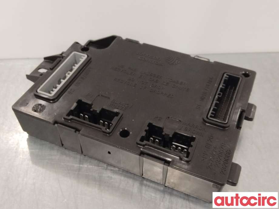 Styreenhet comfort (BCM) til Renault Captur 2013-2020 (Type I)  (RENAULT|NO NR||284B17543R)