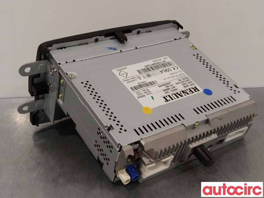 Bilstereo til Renault Captur 2013-2020 (Type I) (RENAULT|NO NR||281150099R)