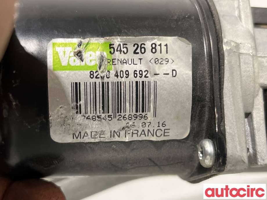 Viskermotor frontrute til Renault Kangoo 2008-2021 (Type II)  (RENAULT|288002453R|54526811|8200409692)