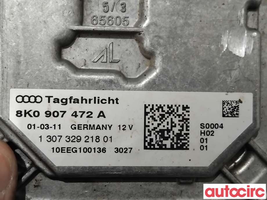 Styreenhet xenon/ballast til Audi A4 2007-2014 (Type IV) (B8) (B8) (AUDI|8K0907472A|1307329218)