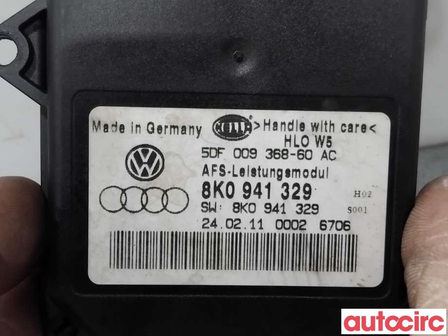 Styreenhet xenon/ballast til Audi A4 2007-2014 (Type IV) (B8) (B8) (AUDI|8K0941329|5DF009368-60)