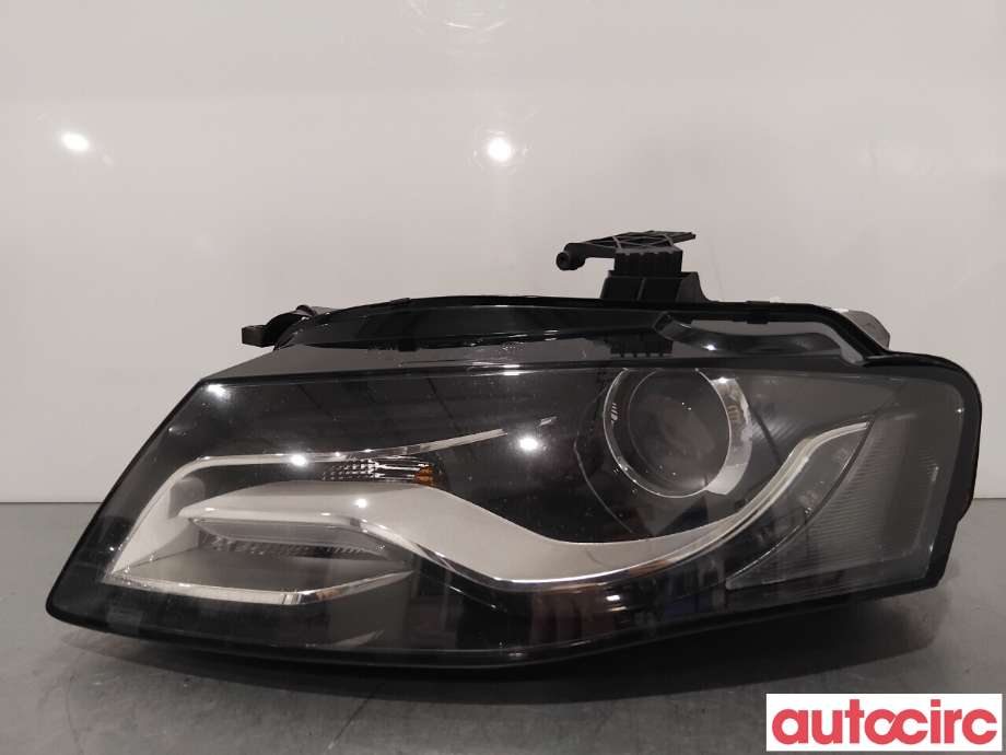 Frontlykt venstre xenon til Audi A4, 2007-2014 (Type IV) (B8) (B8) (AUDI|8K0941029AT)