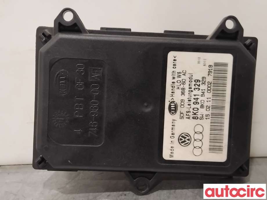 Styreenhet xenon/ballast til Audi A4 2007-2014 (Type IV) (B8) (B8) (AUDI|8K0941329|5DF009368-60)