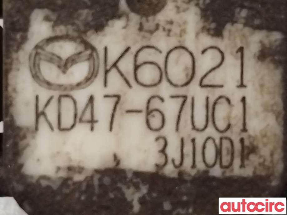 Parkeringssensor bak til Mazda 3 2013-2016 (Type III, Fase 1)  (MAZDA|KD4767UC1||KD47-67UC1)