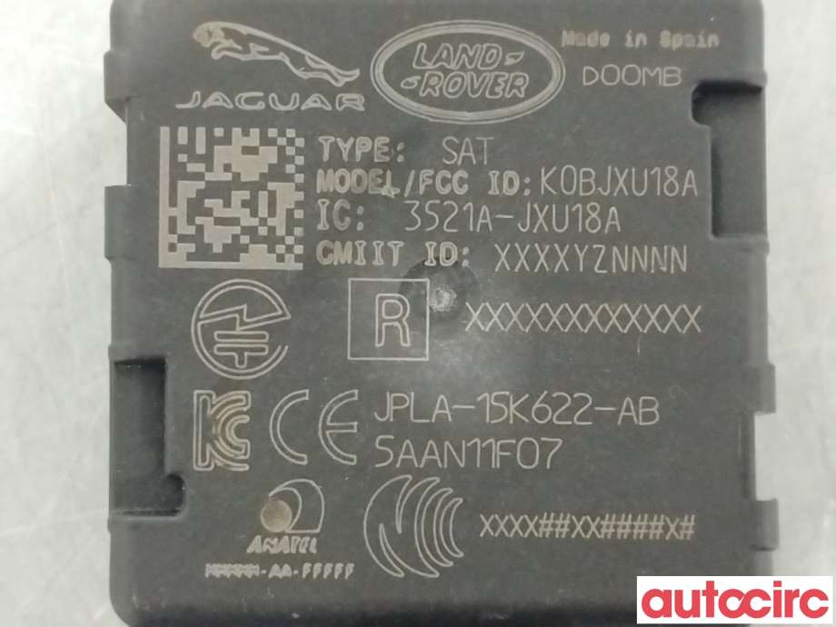 Styreenhet nøkkelfri/keyless til Land Rover Discovery 2017-->> (Type V)  (LAND-ROVER|LR118246|JPLA15K622AB)