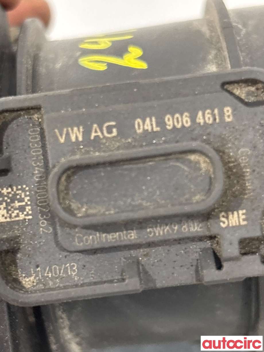 Luftmengde/luftmassemåler til VW Golf VII 2012-2017 (Fase 1)  (VOLKSWAGEN|04L906461B|5WK98102)