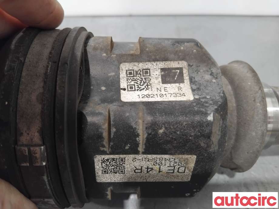 Drivaksel høyre foran, elbil til Toyota Auris 2010-2012 (Type I, Fase 2)  (TOYOTA|4341012B30|)