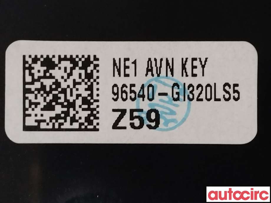 Varmeapparat betjening til Hyundai Ioniq 5 2021-->>  (HYUNDAI|96540GI320LS5)
