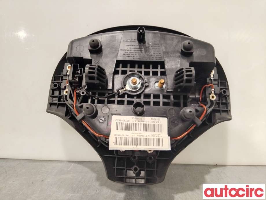 Airbag rattpute til Peugeot RCZ 2010-2015  (PEUGEOT|8216ZX||96730496ZD)