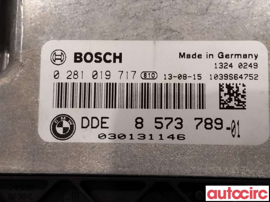 Styreenhet motor til BMW X5 2013-2018 (F15) (F15) (BMW|13618586540|0281019717|8573789-01)