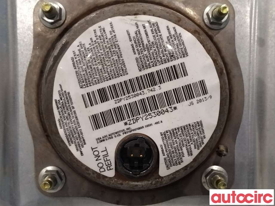 Airbag passasjer til BMW X5 2013-2018 (F15) (F15) (BMW|72129252310|KSS-PAB-1034333|0589-P1-000307)