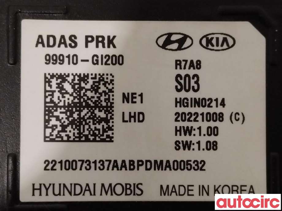 Styreenhet parkering til Hyundai Ioniq 5 2021-->>  (HYUNDAI|99910GI200)