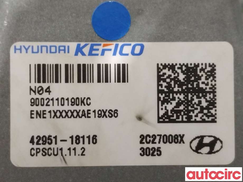 Styreenhet girkasse til Hyundai Ioniq 5 2021-->>  (HYUNDAI|4295118116)
