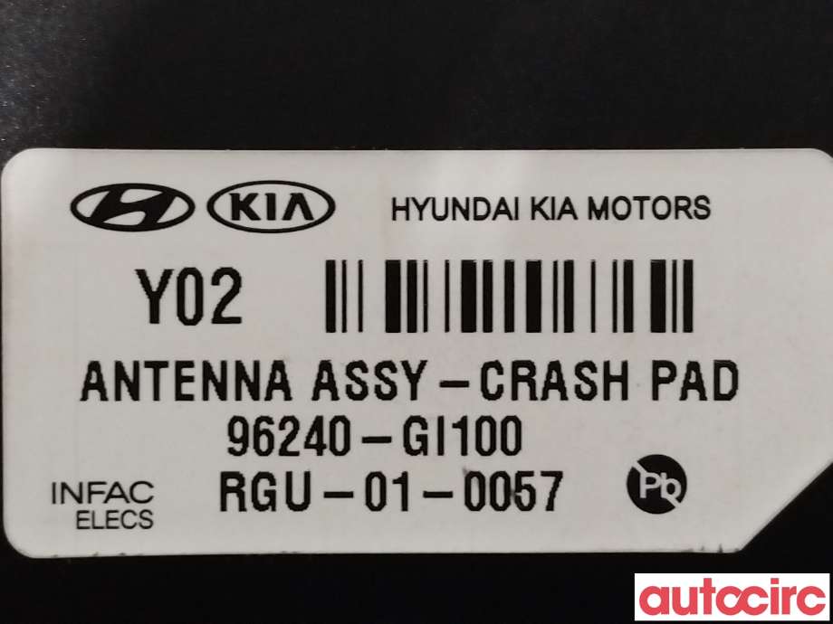 Antenne forsterker til Hyundai Ioniq 5 2021-->>  (HYUNDAI|96240GI100)