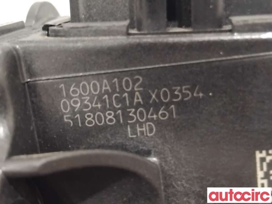 Pedal gass til Mitsubishi Outlander 2010-2012 (Type II, Fase 2)  (MITSUBISHI|1600A102|)