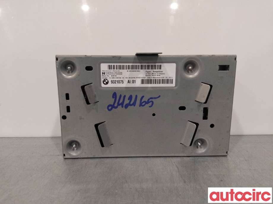 Bilstereo forsterker til BMW X5 2013-2018 (F15) (F15) (BMW|65129321075|202365-10|9321075)