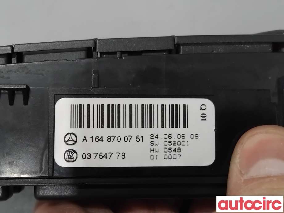 Bryter diverse til Mercedes GL 2006-2012 (X164) (X164) (MERCEDES|A1648708810|03754778|A1648700751)