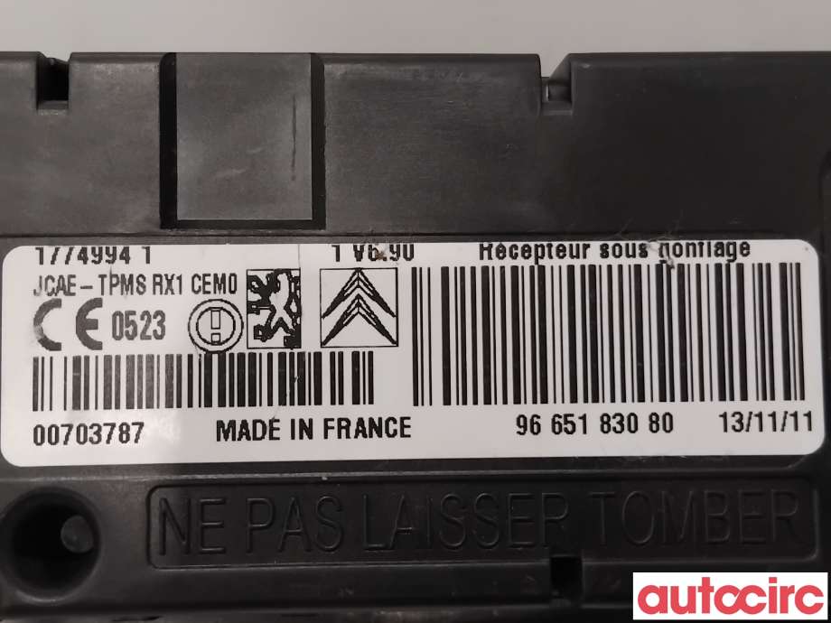 Styreenhet diverse til Peugeot RCZ 2010-2015  (PEUGEOT|NO NR||9665183080)