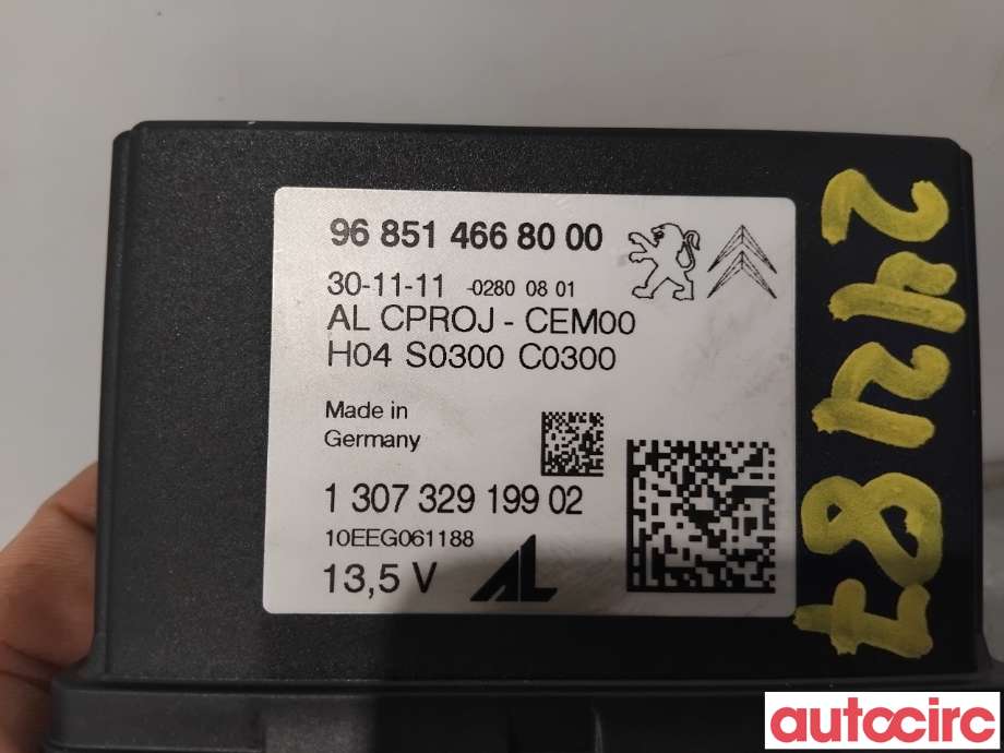 Styreenhet xenon/ballast til Peugeot RCZ 2010-2015 (PEUGEOT|6224R1|130732919902|9685146680)