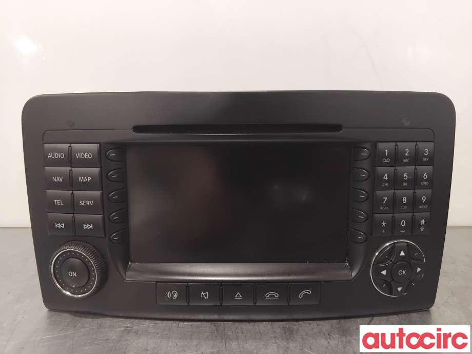Bilstereo navigasjon til Mercedes GL 2006-2012 (X164) (X164) (MERCEDES|A1648202679|BE6094|A1648708489)