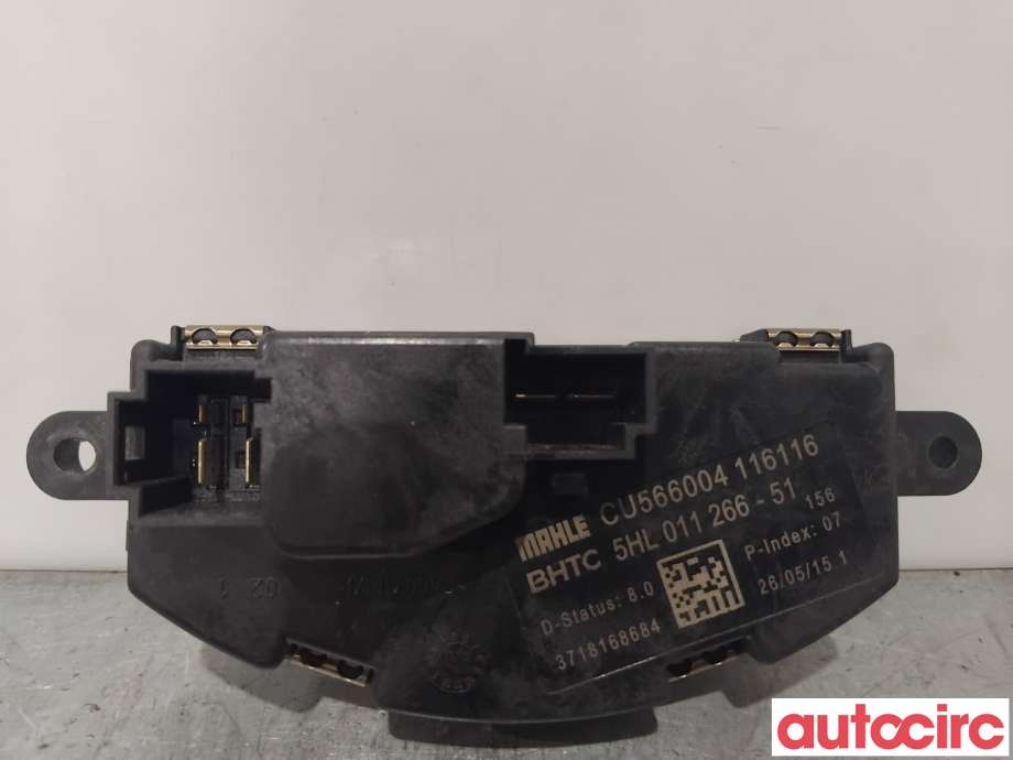 Varmeapparat motstand til Mercedes Vito 2014-->> (W447) (W447) (MERCEDES|A4479063000|5HL011266-51|)