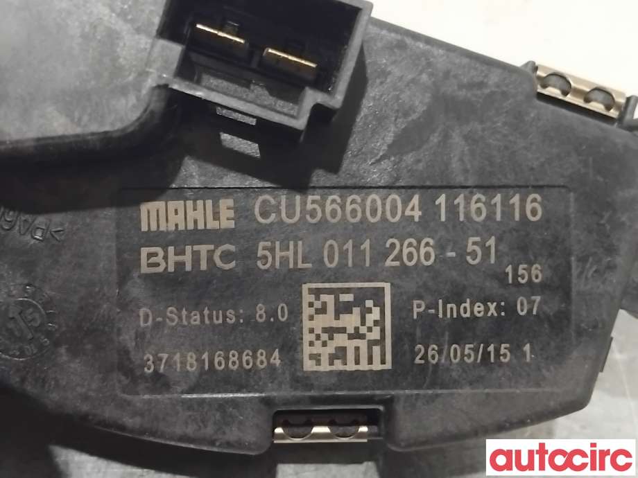 Varmeapparat motstand til Mercedes Vito 2014-->> (W447) (W447) (MERCEDES|A4479063000|5HL011266-51|)
