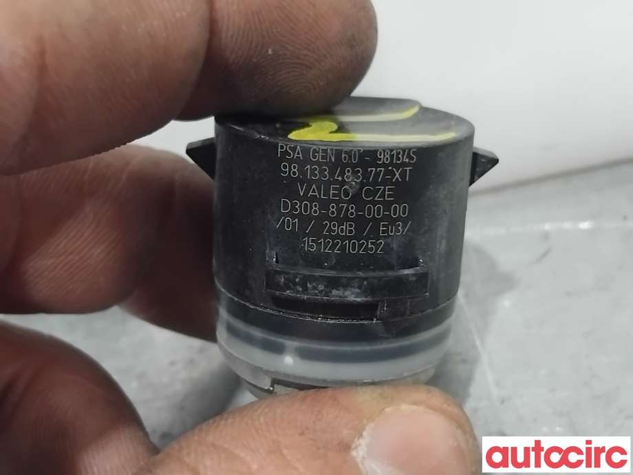 Parkeringssensor bak til Citroën C4, Spacetourer 2019-->>  (CITROEN|1633559380|D308-878-00-00|9813348377)