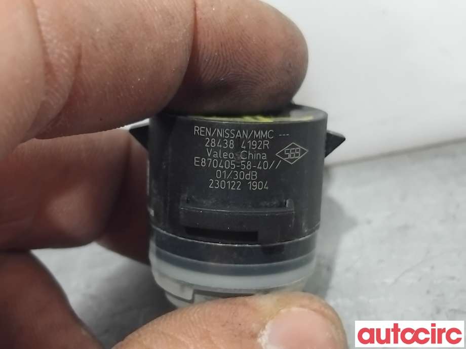 Parkeringssensor bak til Renault Megane 2016-->> Type IV (RENAULT|284388091R|E870405-58-40|284384192R)
