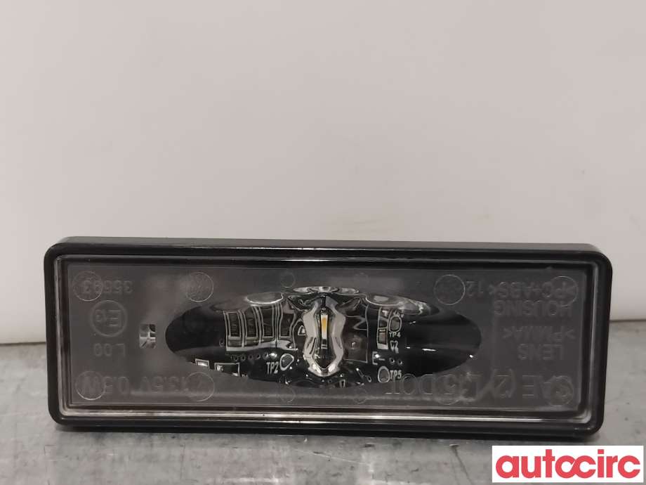 Skiltlys til Renault Megane 2016-->> Type IV (RENAULT|265101139R|)