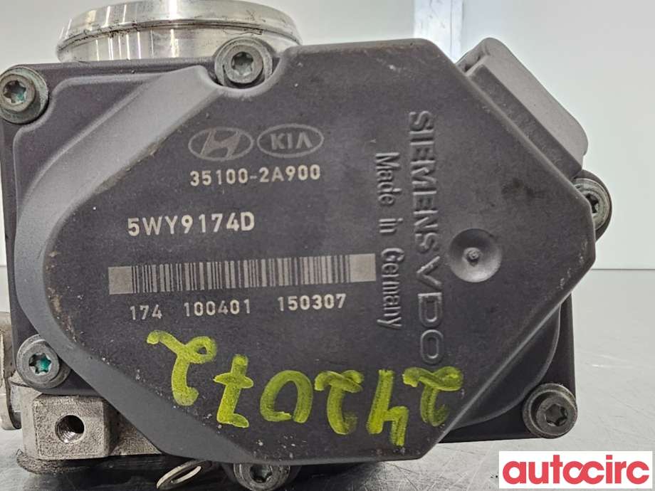 Spjeldhus til Hyundai i30 2007-2012 (Type I)  (HYUNDAI|351002A900|5WY9174D|35100-2A900)