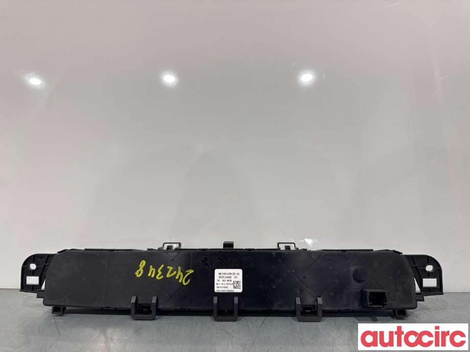 Varmeapparat betjening til Citroën Berlingo 2019-->> (Type III)  (CITROEN|98075413ZD|35252402|98340409ZD)
