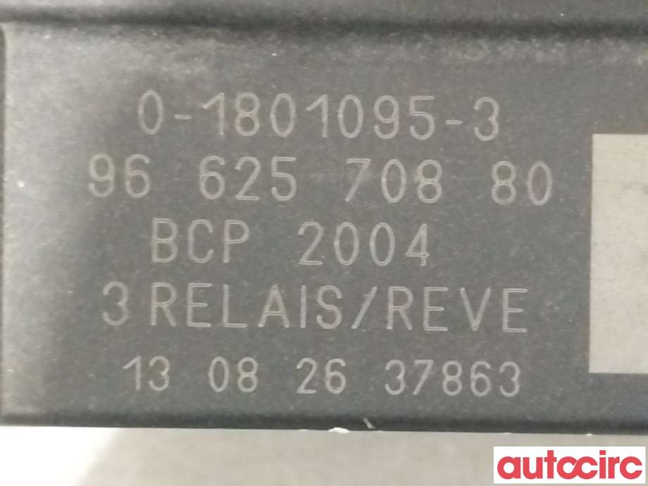 Styreenhet diverse til Peugeot 308 2013-2021 (Type II)  (PEUGEOT|6500EJ|0-1801095-3|9662570880)