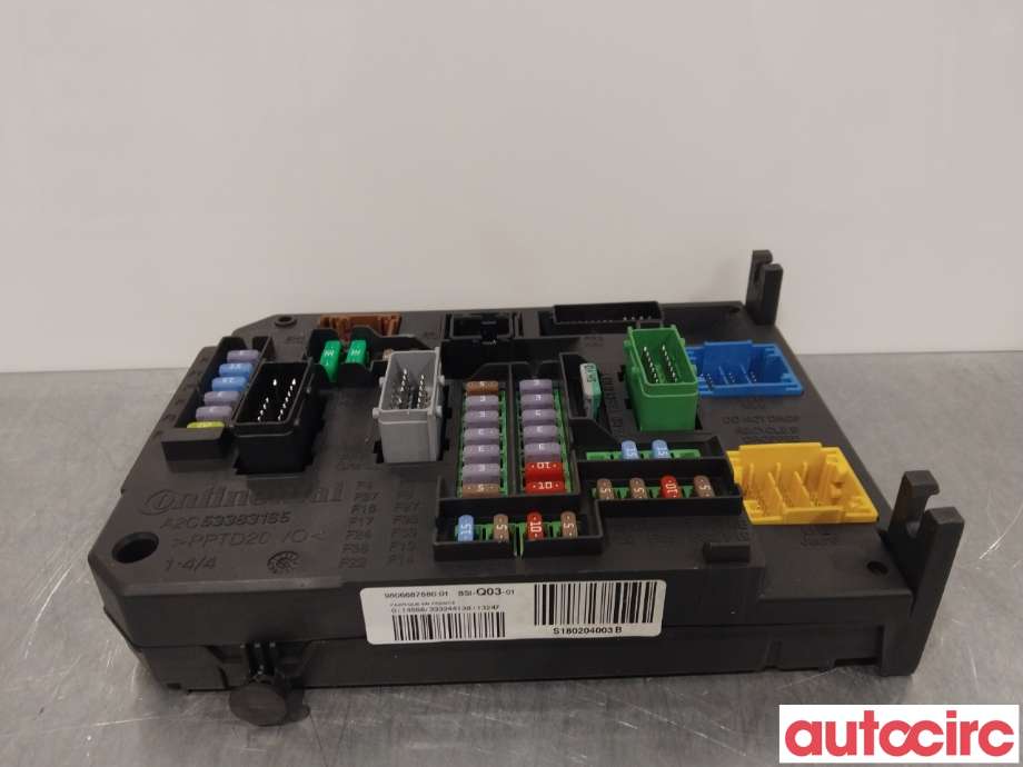 Sikringsboks til Peugeot 308 2013-2021 (Type II)  (PEUGEOT|1610807680|9806687880)