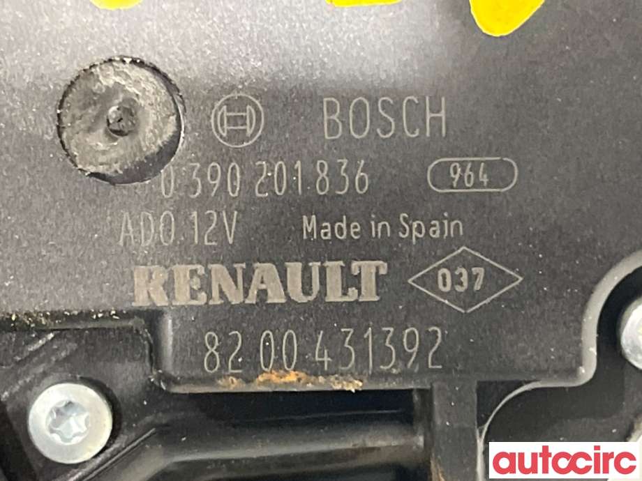 Viskermotor bakrute til Renault Kangoo 2008-2021 (Type II)  (RENAULT|8200431392|0390201836)