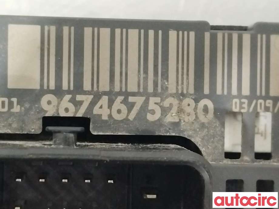 Sikringsboks til Peugeot 308 2013-2021 (Type II)  (PEUGEOT|9674675280)