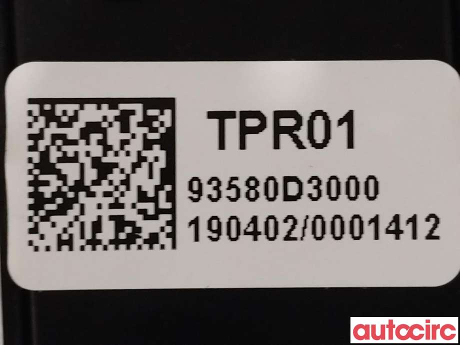 Bryter ruteheis til Hyundai Tucson 2015-2020 (HYUNDAI|93580D3000)