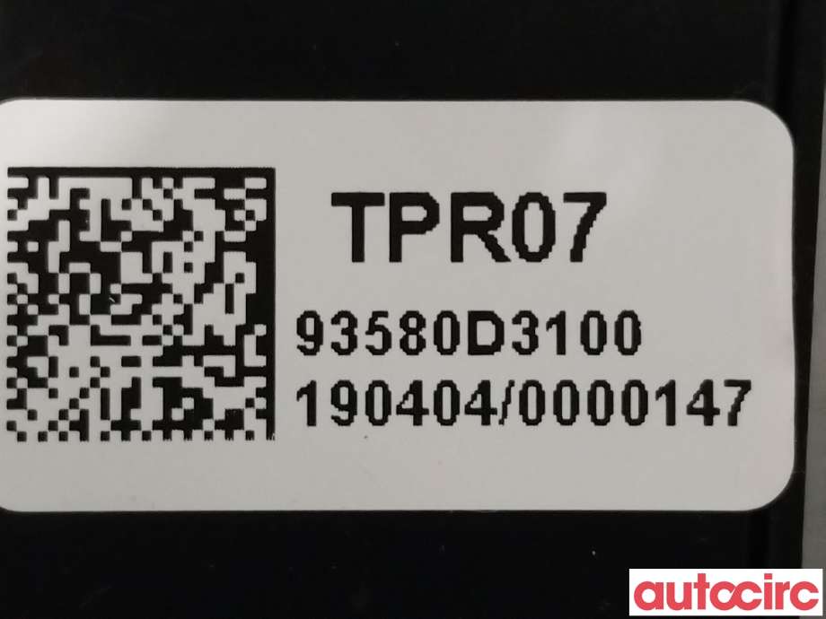 Bryter ruteheis til Hyundai Tucson 2015-2020 (HYUNDAI|93580D3100)