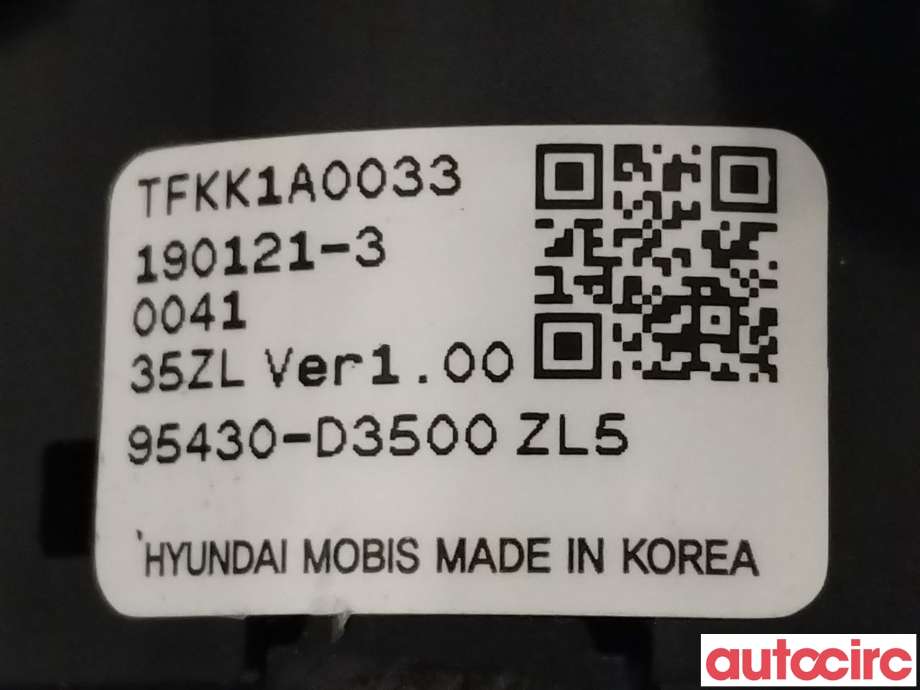Bryter start/stopp til Hyundai Tucson 2015-2020  (HYUNDAI|95430D3500|95430D3500ZL5)