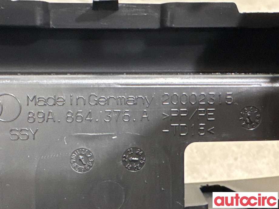 Innredning, Konsoll til Audi Q4 e-tron 2021-->> (AUDI|89A864376A|)