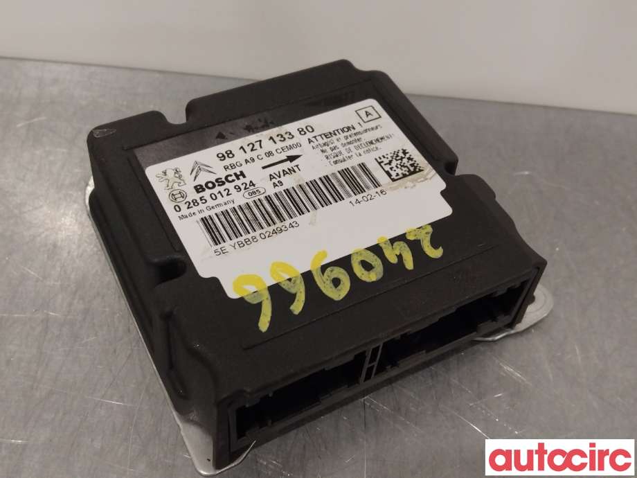 Airbag elektronikk til Peugeot 208 2012-2019 (Type I) (PEUGEOT|9812713380)