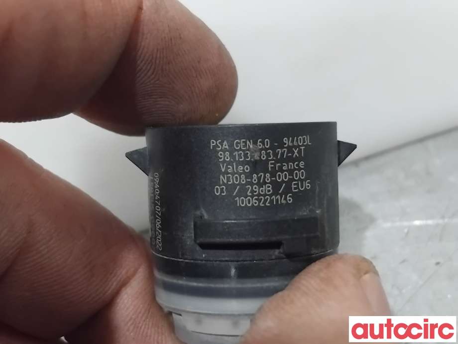 Parkeringssensor foran til Peugeot 2008 2019-->> (Type II)  (PEUGEOT|1633559680|N308-878-00-00|9813348377)