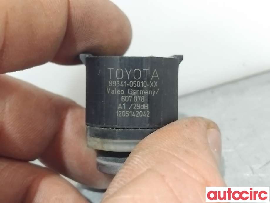 Parkeringssensor bak til Toyota Auris 2013-2015 (Type II, Fase 1)  (TOYOTA|8934105010E0|607078|89341-05010)